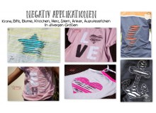 Stickserie - Negativ Applis - 9 Motive plus 4 